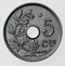Coin BE 5c Albert I star rev NL 45bis.png