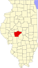Map of Illinois highlighting Sangamon County.svg