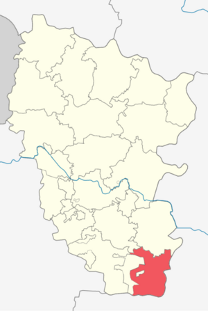 Свердловский муниципальный округ на карте