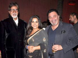 Amitabh Bachchan, Vidya Balan, Rishi Kapoor at Success bash of 'The Dirty Picture' (19).jpg