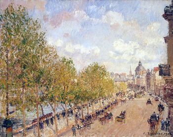 Camille Pissarro - Quai Malaquais après midi Soleil - Hermitage.jpg
