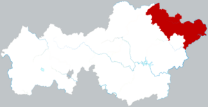 Цзиньша на карте