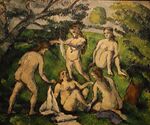 Cinq baigneuses, Paul Cézanne (16860068056).jpg