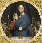 Ingres - La Vierge à l'hostie, 1854.jpg