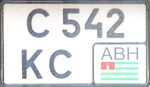 Licence plate of Abkhazia rectangular.jpg