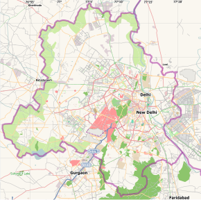 Дели на карте