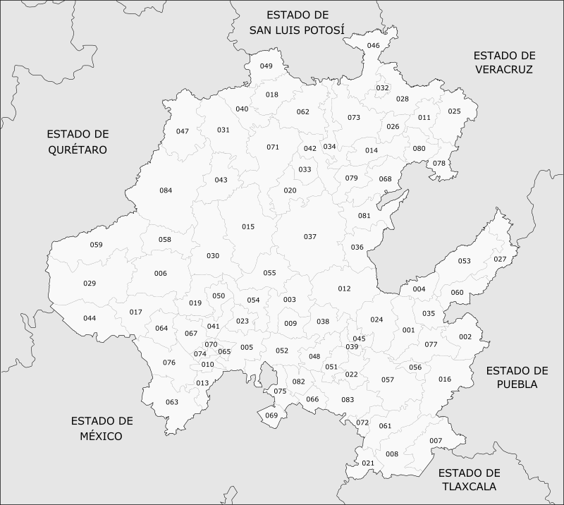 Municipios de Hidalgo.svg