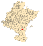 Navarra - Mapa municipal Mélida.svg
