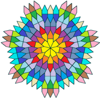 Pentagonal tiling with 7-fold rotational symmetry.png
