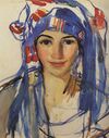 1911. Автопортрет в шарфе.jpg
