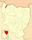 Расположение муниципалитета на карте провинции