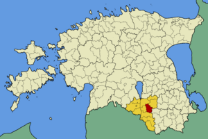 Сангасте на карте