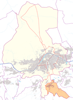 Igls -- Katastralgemeinde in Innsbruck -- Lagekarte.png