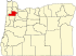 Map of Oregon highlighting Yamhill County.svg
