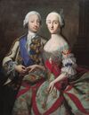 Peter III and Catherine II by Grooth (copy in Odessa).jpg