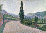 Signac - Comblat-le-Château. Le peuplier, 1887, 19840015.jpg