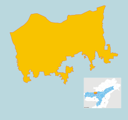 Удалгури на карте