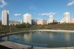 Дюссельдорфский парк, пруд (левая часть).JPG