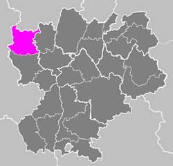 Роанн на карте