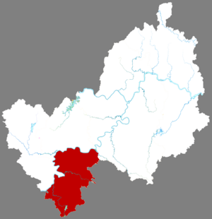 Ганнань на карте