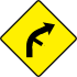 IE road sign W-010-R.svg