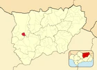 Расположение муниципалитета Игера-де-Архона на карте провинции