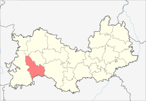 Торбеевский район на карте