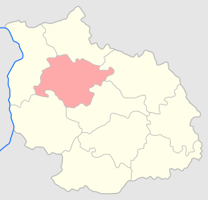 Люблинский уезд на карте