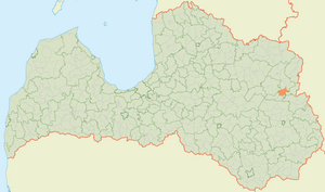 Тылжинская волость на карте