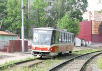 Tram in Izhevsk after Tramvainoe koltso.jpg