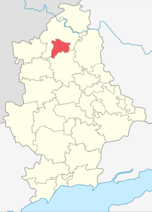 Краматорск на карте