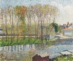 Camille Pissarro - Bords du Loing à Moret (PD 1369).jpg