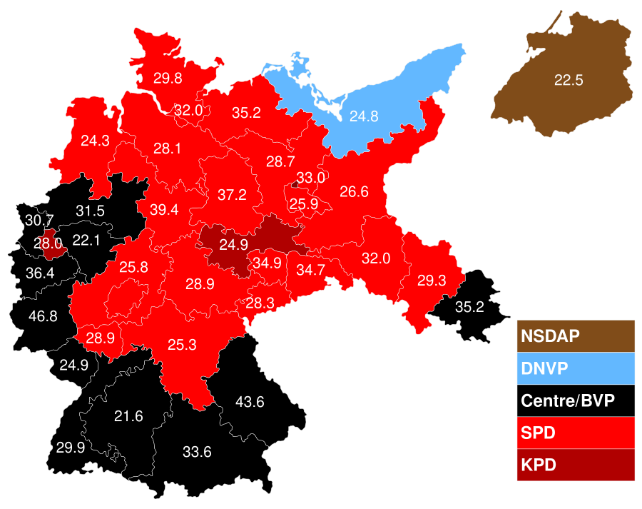 German Federal Election, 1930.svg