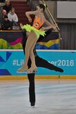 Lillehammer 2016 - Figure Skating Pairs Short Program - Yumeng Gao and Sowen Li 1.jpg