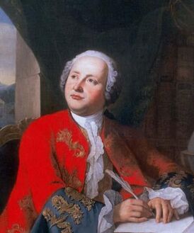 Mihail Lomonosovan portret (pirdai om tedmatoi, 18. voz'sadan kahtenz' pol')