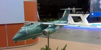 Antonov An-148MP scale model.jpg