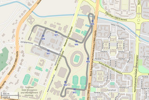 OpenStreetMap of Ashgabat Monorail.png