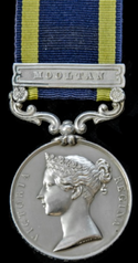 Punjab Medal 1848-49 Obverse with clasp Mooltan.png