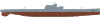 Shadowgraph Leninets class II series submarine.svg