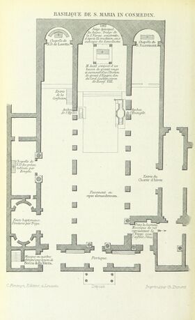 344 of 'Rome et ses monuments. Guide du voyageur catholique dans la capitale du monde chrétien ... Avec cinquante-et-un plans annotés' (11074145196).jpg
