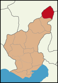 Adana location Tufanbeyli.svg