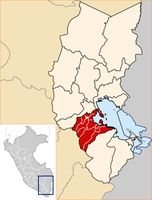 Пуно на карте