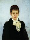 Portrait of Vera Tsjevtsova by Repin.jpg