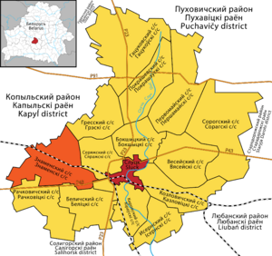 Знаменский сельсовет на карте