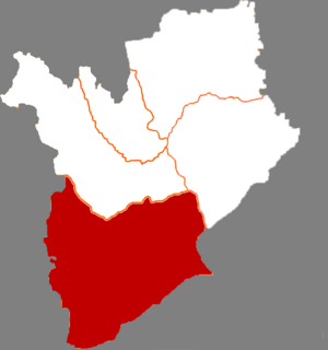 Тунъюй на карте