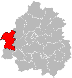 Монпон-Менестероль на карте