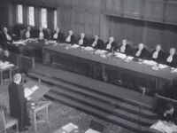 Hartley Shawcross before the ICJ in the Corfu Channel case.jpg