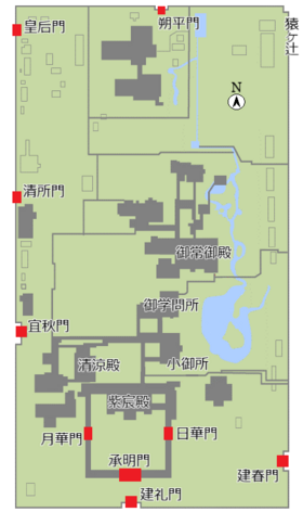 Kyoto Imperial Palace map.png