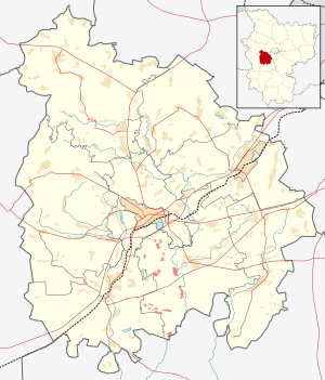 &nbsp;&nbsp;&nbsp;&nbsp;&nbsp; — населённые пункты Ляховичского сельсовета