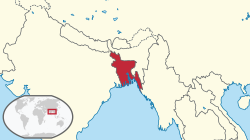 Bangladešan Rahvahaline Tazovaldkund গণপ্রজাতন্ত্রী বাংলাদেশ (Gônôprôdžātôntrī Bānglādeš)